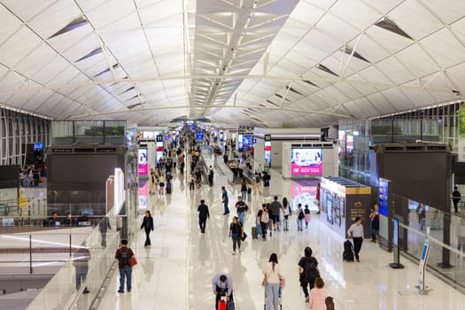 Hong Kong 12 April 2024: Hong Kong internation airport