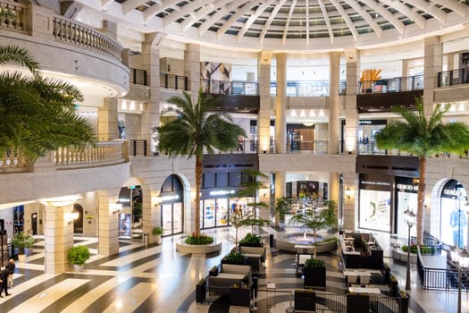 Taiwan, 05 January 2023: Bellavita shopping mall in Taipei City of Taiwan
