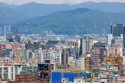 Taipei, Taiwan 28 September 2022: Taipei city downtown