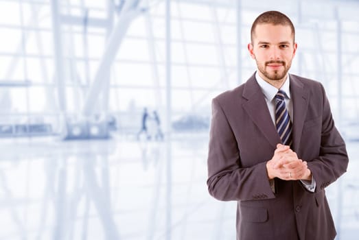 young business man portrait at the office