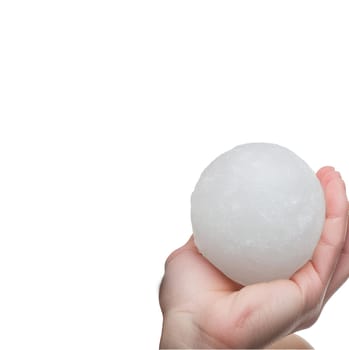 Hail damage to the car. Damaged hood and windshield