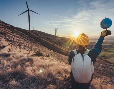 Global warming and pollution concept - sustainability