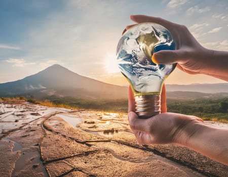 Global warming and pollution concept - sustainability