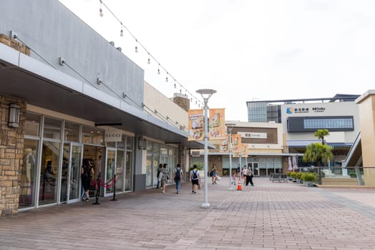 Taiwan 17 July 2023: Gloria Outlets in Taoyuan of Taiwan