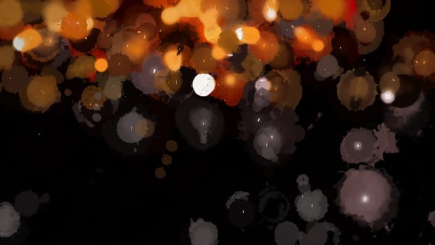 Digital Rendering Vibrant Energetic Video