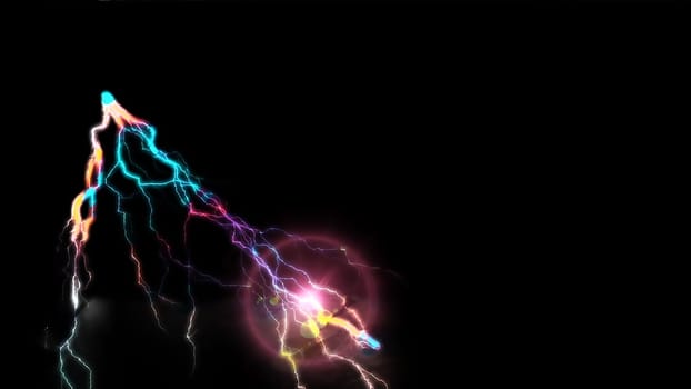 Digital Rendering Vibrant Energetic Video