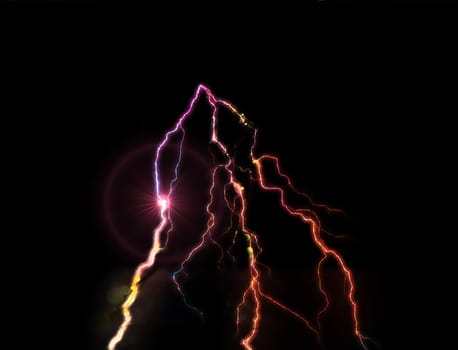 Digital Rendering Vibrant Energetic Video