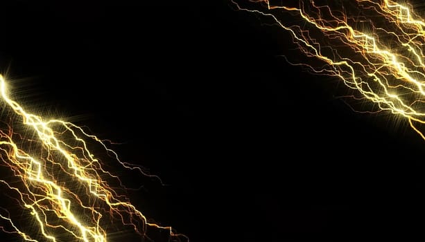 Digital Rendering Christmas Lights Greeting Card Background