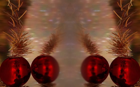 Digital Render Christmas Greeting Card Festive Background