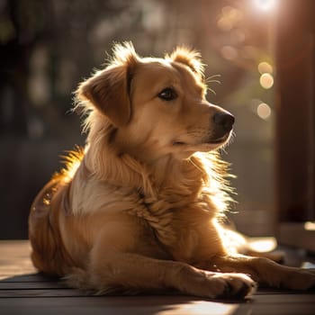 Photo of a pretty dog generated by artificial intelligence