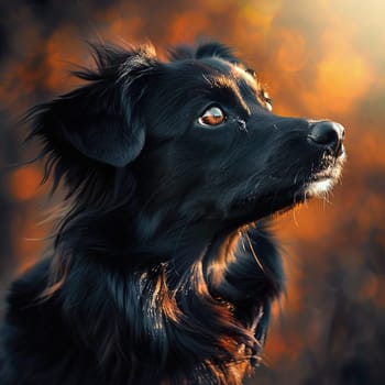 Photo of a pretty dog generated by artificial intelligence