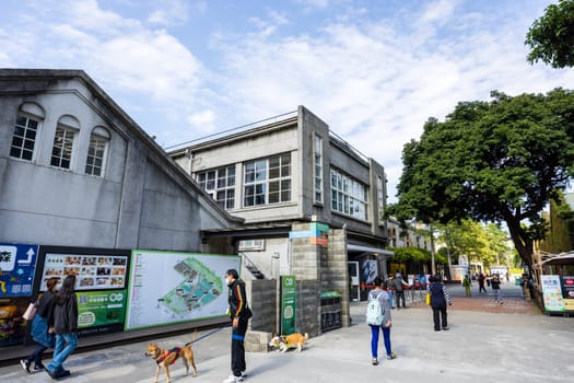 Taipei, Taiwan 26 October 2023: Huashan 1914 Creative Park in Taipei