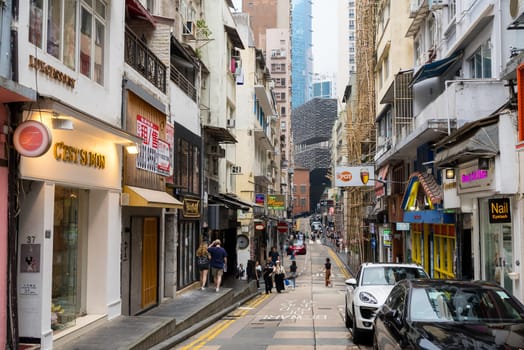 Hong Kong 01 April 2024: Hong Kong city in Central district