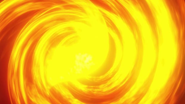 Bright spiral fire. Computer generated 3d render