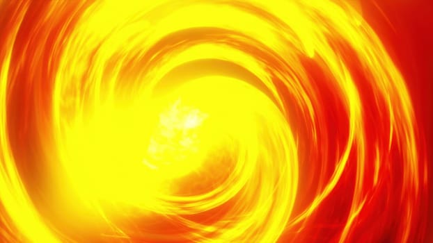 Bright spiral fire. Computer generated 3d render