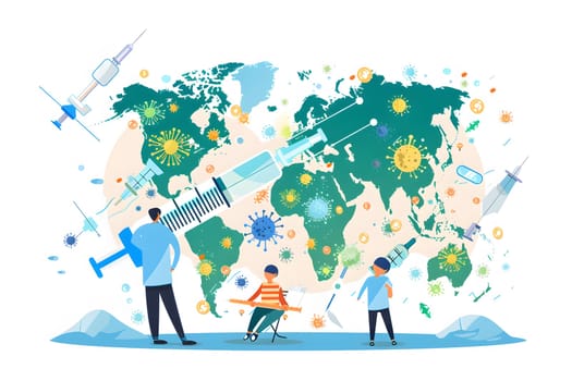 World Aids Vaccine Day, Love And Care For Family, Template Design, Generative Ai