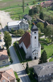 Church of the Holy Cross in Krizevci, Croatia