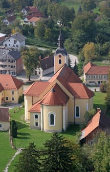 Parish Church of Saint Mary Magdalene in Ivanec, Croatia
