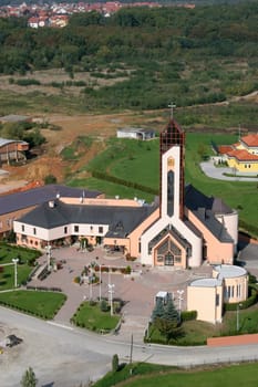 Saint Anthony of Padua parish church in Sesvetska Sela, Croatia