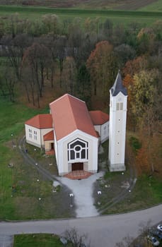 Parish Church of St. John of Nepomuk in Glina, Croatia