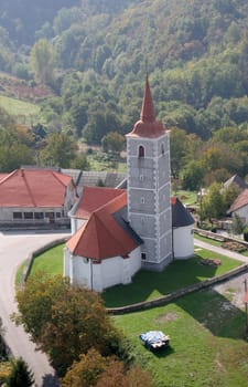 Parish Church of Saint Nicholas in Hrascina, Croatia