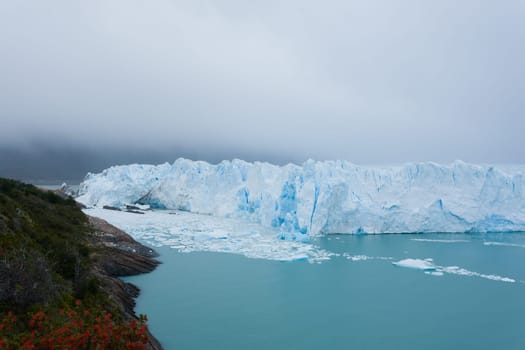 Perito Moreno glacier view, Patagonia landscape, Argentina. Patagonian landmark