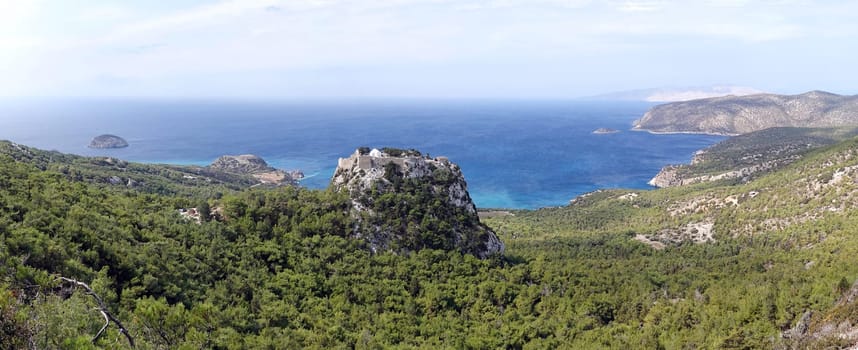 Festung Monolithos auf Rhodos