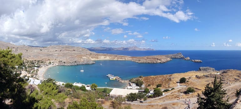 Lindos Bay bei Lindos auf Rhodos
