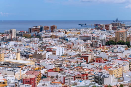 View on Las Palmas, capital of Gran Canaria, Canary Islands, Spain