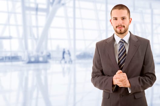 young business man portrait at the office