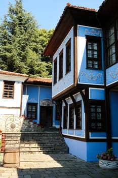 The Hindliyan House, an example of National Revival Architecture and its beautiful courtyard, Plovdiv, Plowdiw, Bulgaria 2022