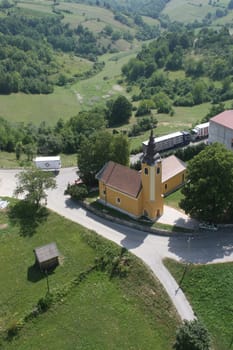 Parish Church of Saints Michael and Anne in Gornje Prekrižje, Croatia