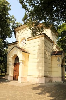 The chapel that was buildt around the Skull Tower to enclose it, Nis Serbia 2022