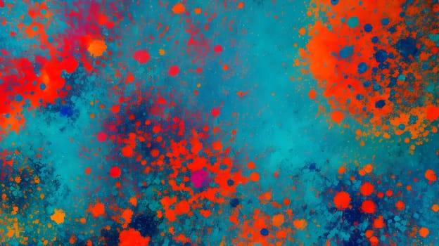 Abstract colorful texture with fractals