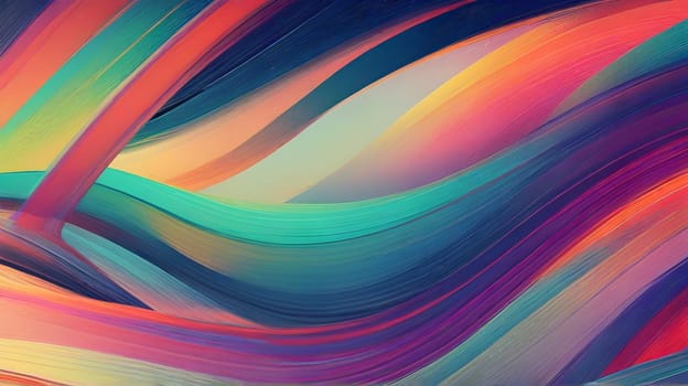 Abstract colorful texture with fractals