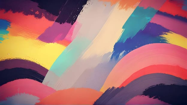 Abstract colorful texture with fractals
