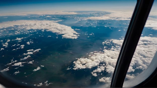 View from the airplane window