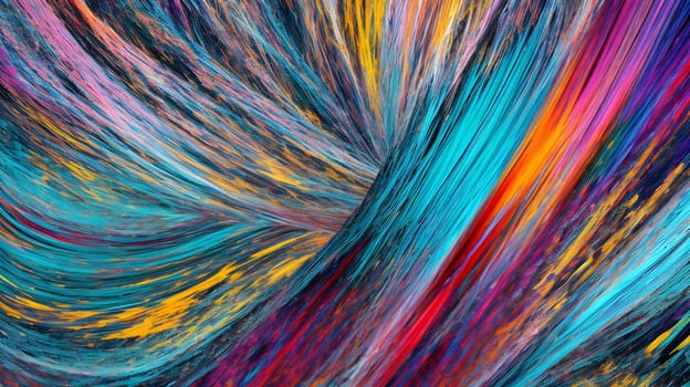 Abstract colorful texture with fractals