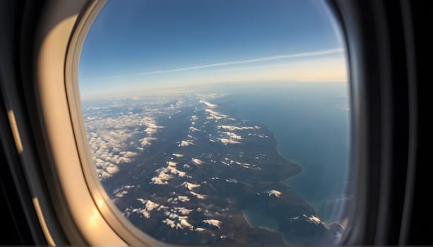View from the airplane window