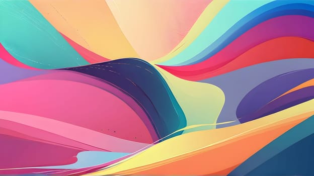 Abstract colorful texture with fractals