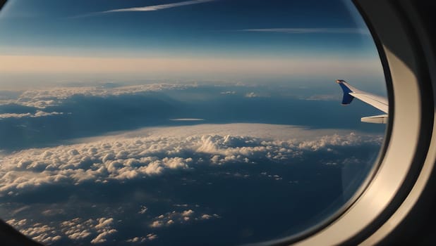 View from the airplane window
