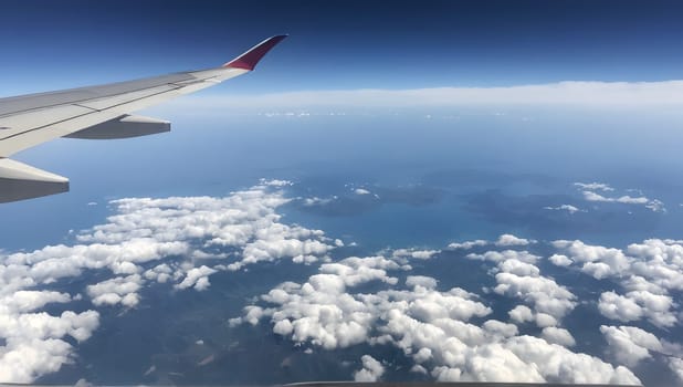View from the airplane window