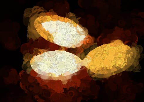 Digital Illustration Abstract Background Pattern