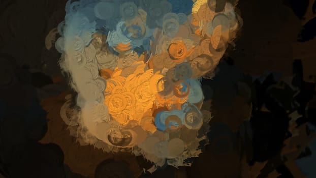 Digital Illustration Abstract Background Pattern