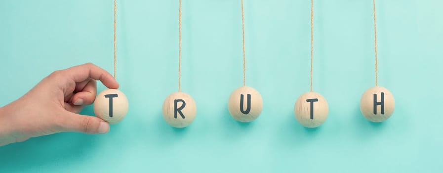 Truth, disinformation and propaganda, facts and fake news, conspiracy theory concept, media and manipulation, mind control