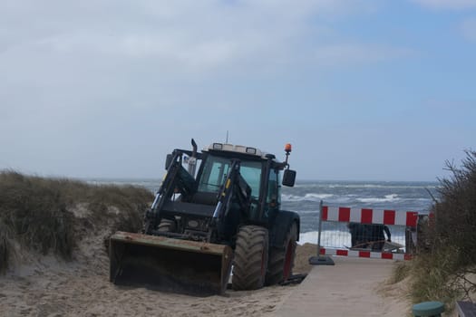 SYLT, GERMANY -MARCH  13, 2020: Sylt, Germany -March 13, 2020:  At the Beach bar Sansibar, Kampen, Sylt, North Frisia, Schleswig-Holstein, Germany, Europe
