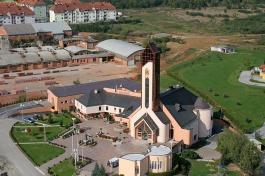 Saint Anthony of Padua parish church in Sesvetska Sela, Croatia