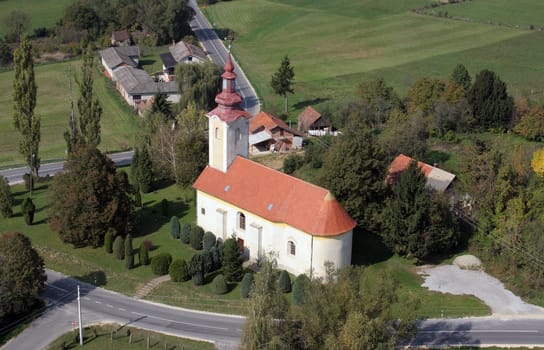 Parish Church of the Sacred Heart of Jesus and Saint Ladislaus in Mali Raven, Croatia
