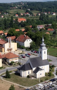 Parish Church of St. Martin in Hrnetic, Karlovac, Croatia