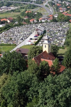 Parish Church of St. Francis Xavier in Svarca, Karlovac, Croatia